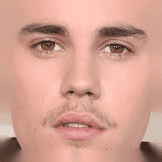 Justin Bieber Face