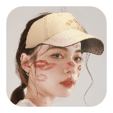 lipstik+topi