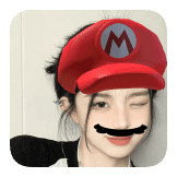 Red mario hat