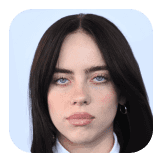 Billie Eilish Face