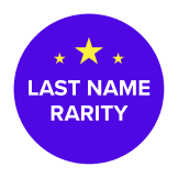 LAST NAME RARITY