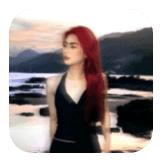 red hair