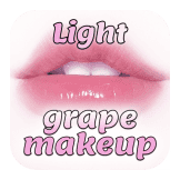 grape makeup light