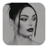 BW LINE LADY