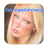 no brows by emmasofija