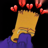 simpson crying