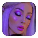 Lady Sapphire Makeup