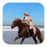 women horse rider