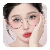 kính cầu vồng xinh