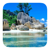 Seychelles Beach Water