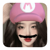 Pink Mario Makeup