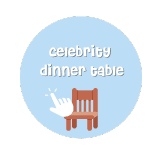 Celebrity dinner table