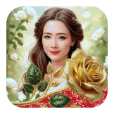 Glitter Roses by Tari