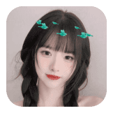 Bird green crown