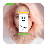 Coloring Inside Out Face