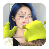 Kissing Shrek by Rizalduh