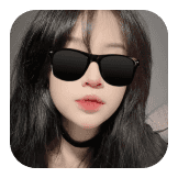 mắt kính đen