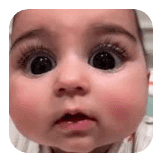 Big eyed baby