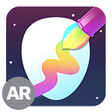 Neon Face Brush