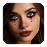 Pretty Clown Makeup
