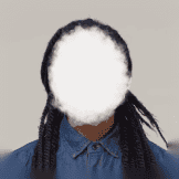 cloudy face