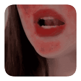 deep red