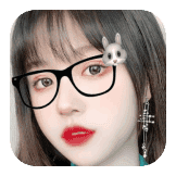kính đen sticker v423